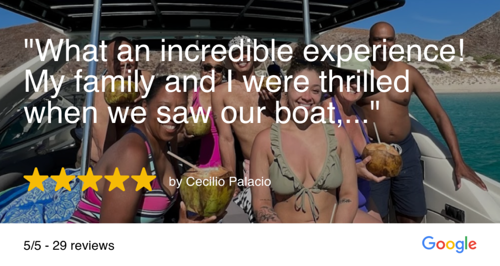 Google-Review - Lover Lips Yachts
