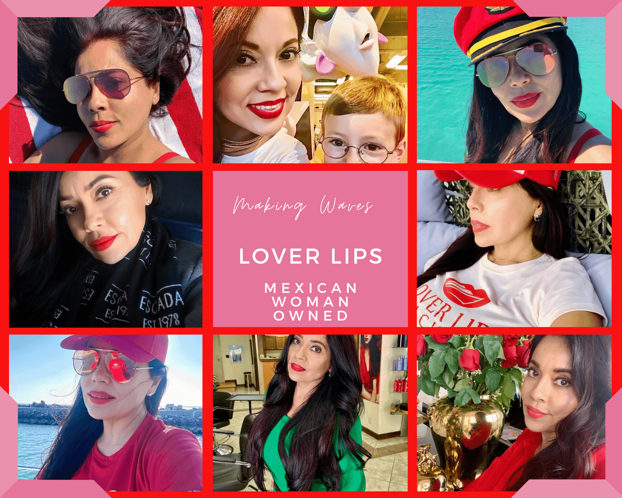How we got our name! Red Lips