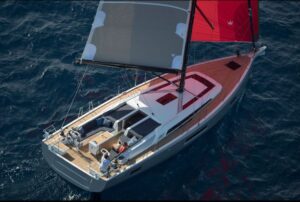 Sail and Turbo Power Sailboat